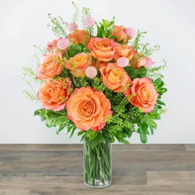 One Dozen Free Spirit Rose Symphony