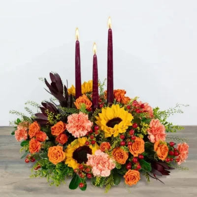 Citrine Bounty Centerpiece