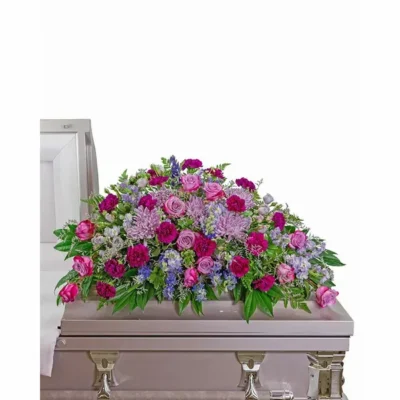 Gracefully Majestic Casket Spray