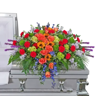 Treasured Memories Casket Spray