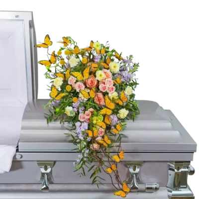 Wind Beneath My Wings Casket Scarf