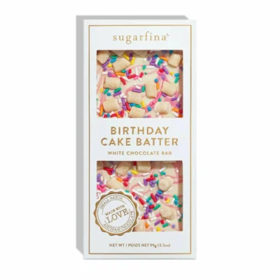 Sugarfina - Birthday Cake Batter White Chocolate Bar