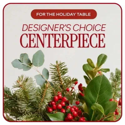 Designer's Choice Christmas Centerpiece