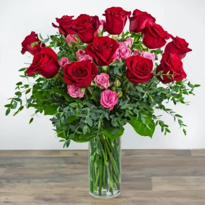 Kiss Me Dozen Roses