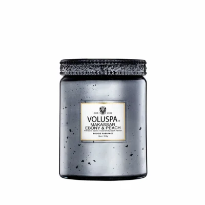 Voluspa Makassar Ebony & Peach - Large Jar Candle
