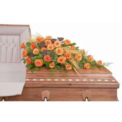 Fall Splendor Casket Spray